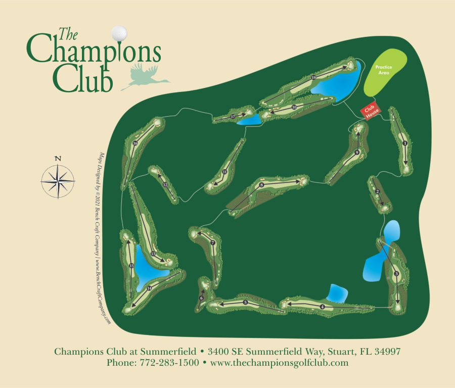 Scorecard & Course Layout The Champions Club at Summerfield